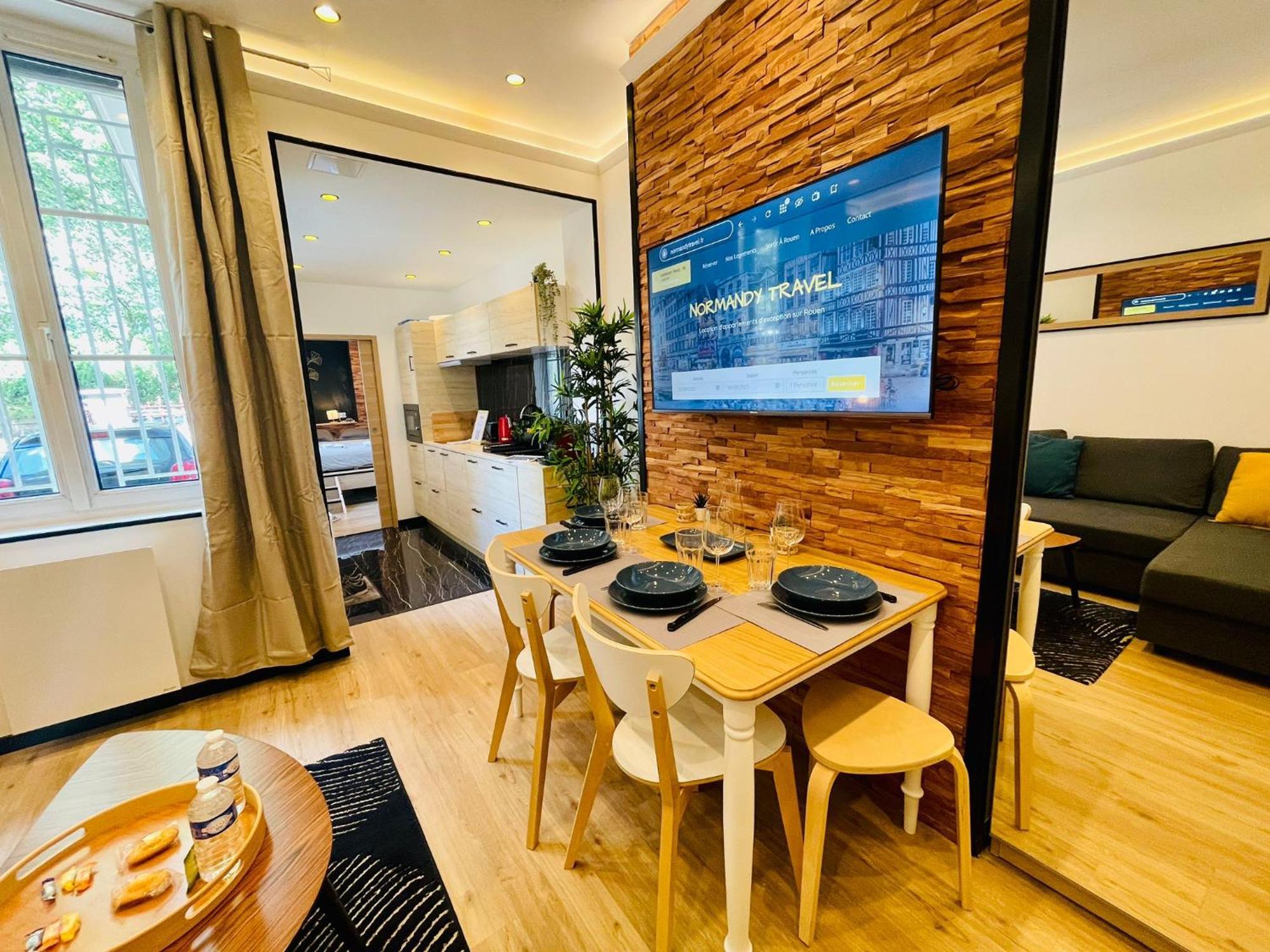 Normandytravel - Location D'Appartements D'Exception Sur Rouen Exteriör bild